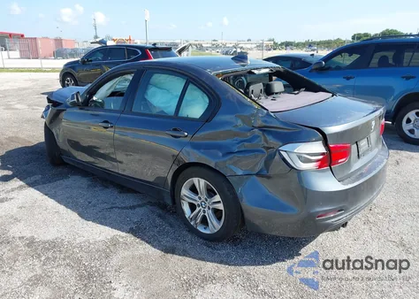 2016 BMW 328I из США, поврежденный, VIN WBA8E9G50GNU27960